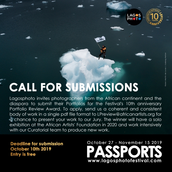 LagosPhoto Portfolio Review Award Image