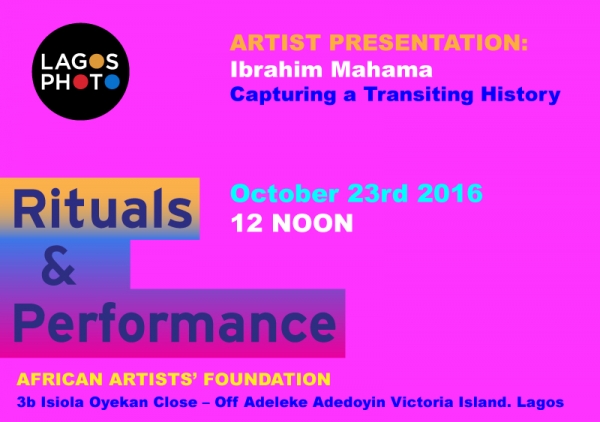 Artist Presentation with Ibrahim Mahama Image