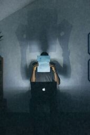 Blue Letters Image